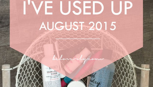 Empties | Products I’ve Used Up #6